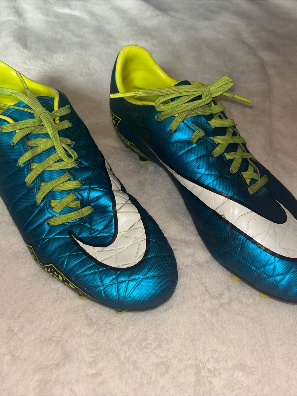 Nike Hypervenom Phelon II FG Blue Lagoon Women’s 10 Soccer Cleats 744946-400